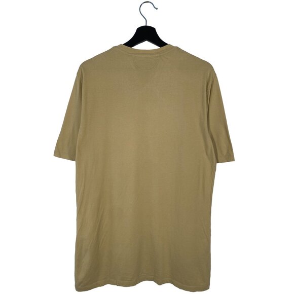 Helmut Lang Basic Tan S/S Tall Tee mens size medium - Picture 2 of 5